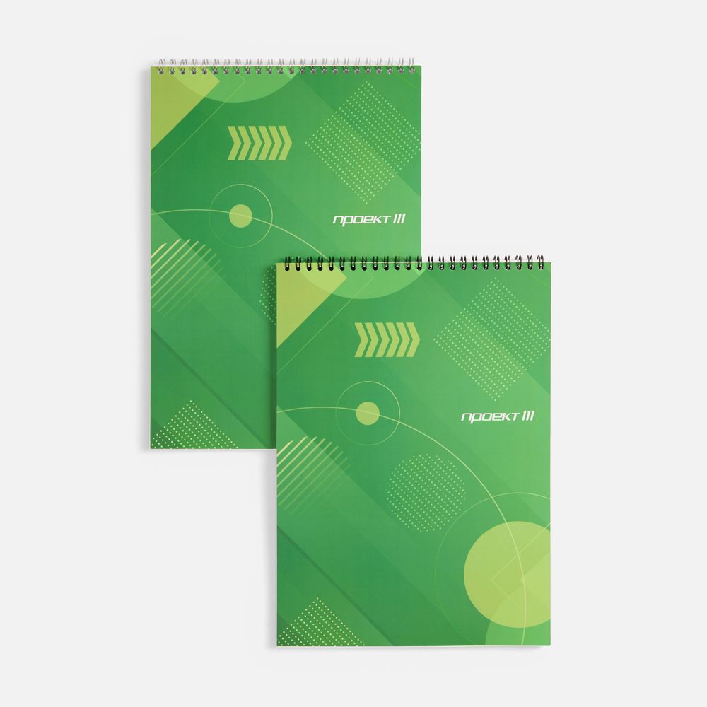 Блокнот на заказ Sketch Print M, в клетку-2