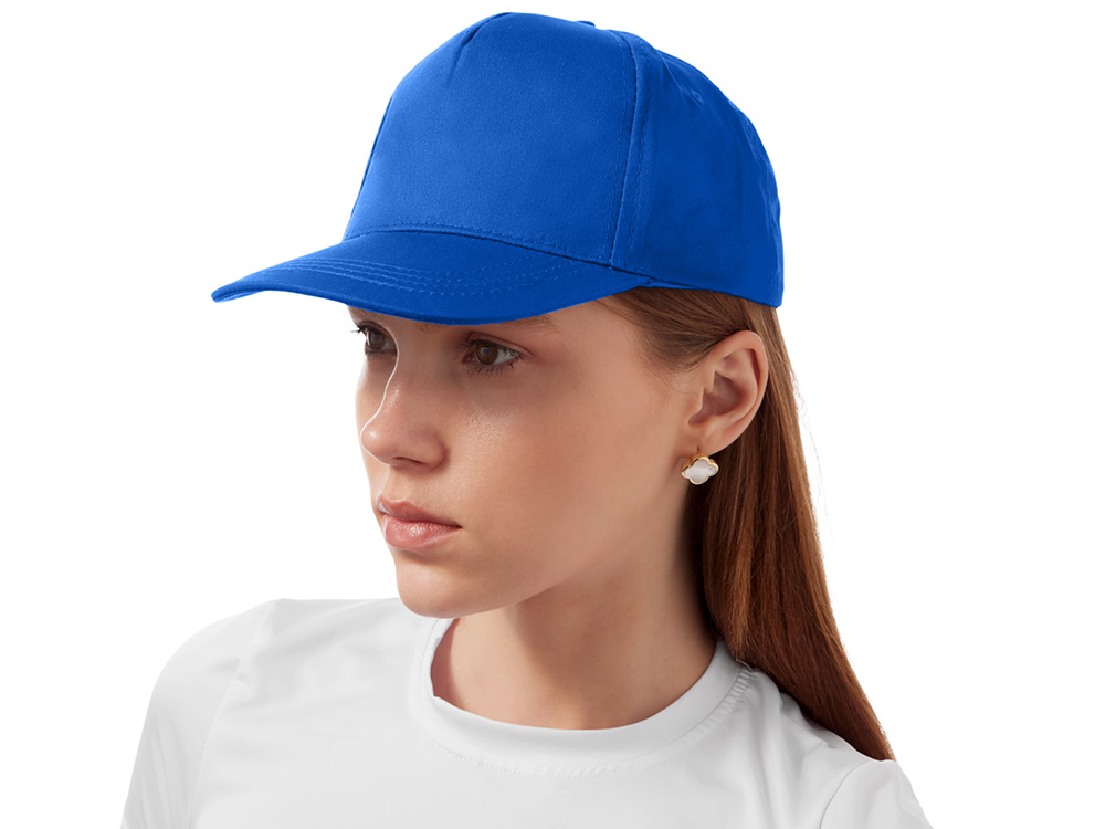 Бейсболка Мемфис 230 5-панельная, кл. синий-2