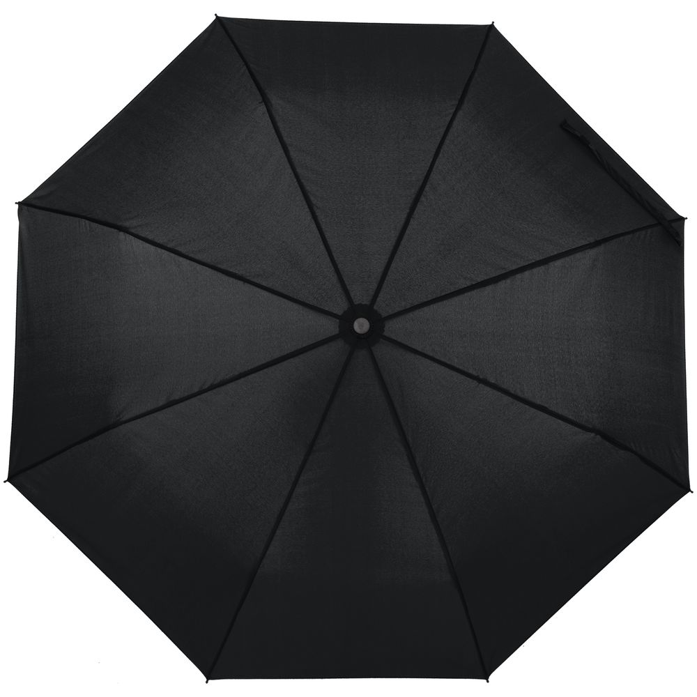 Зонт складной Monsoon, черный-1