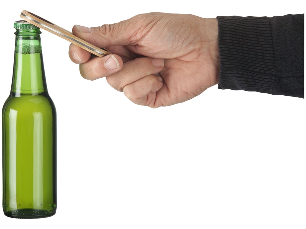 Бамбуковая открывалка для бутылок Barron, дерево-3