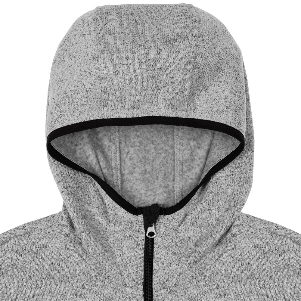 Жилет с капюшоном унисекс Gotland, серый-3