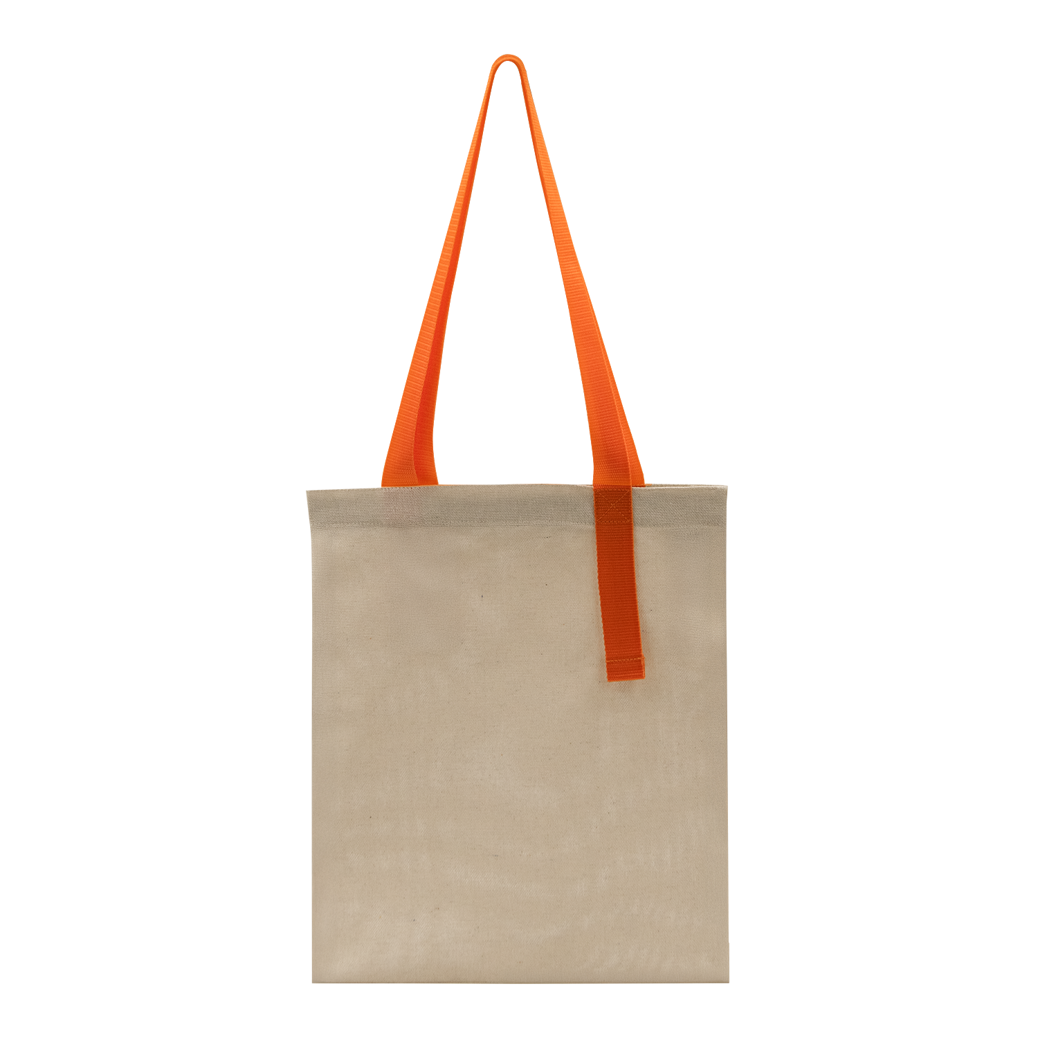 Шоппер Superbag Light, с внутренним креплением (полукольцо) (неокрашенный с оранжевым)-1