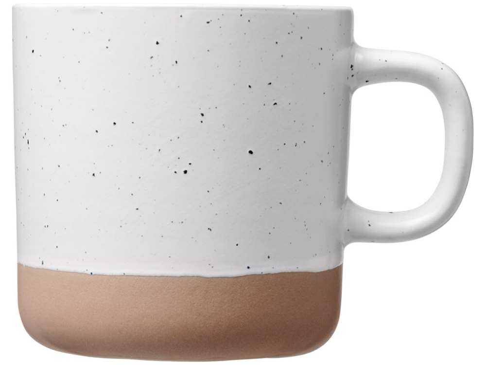 Керамическая кружка Pascal объемом 360 мл, белый-1