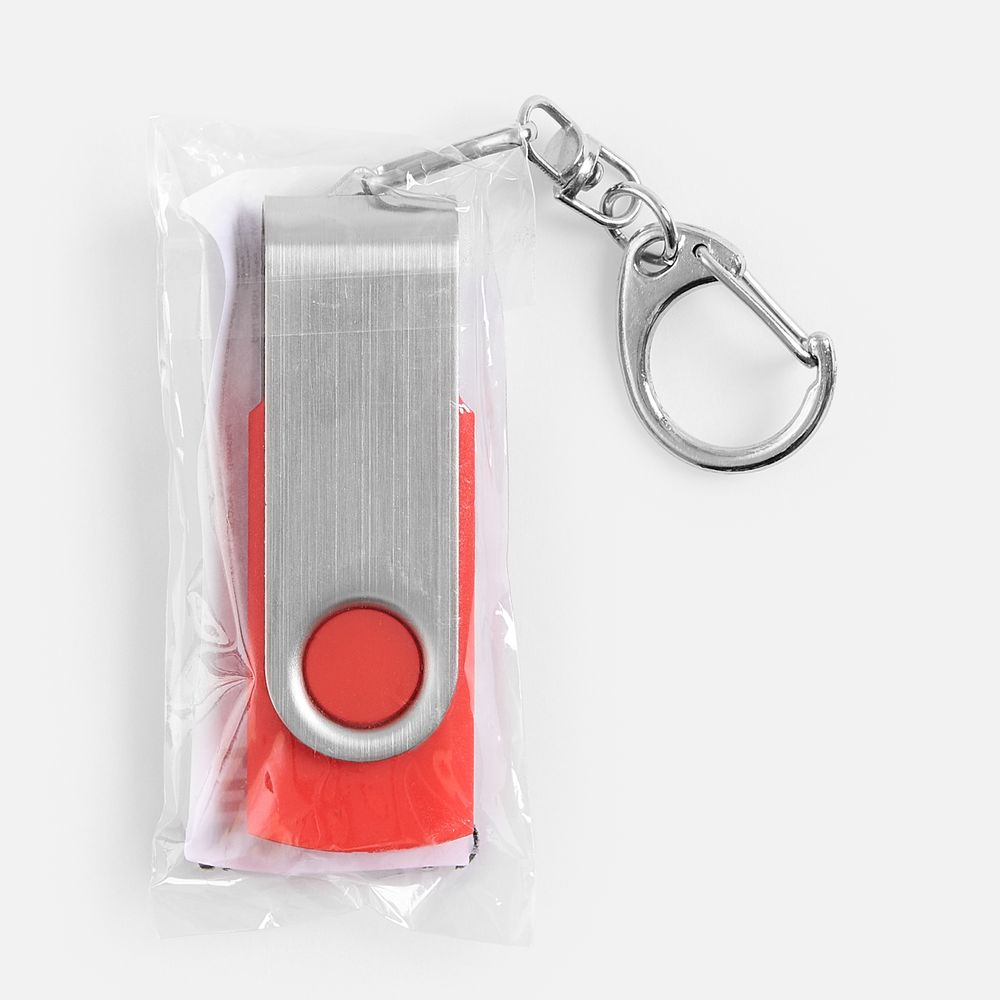 Флешка Twist, красная, 16 Гб-4