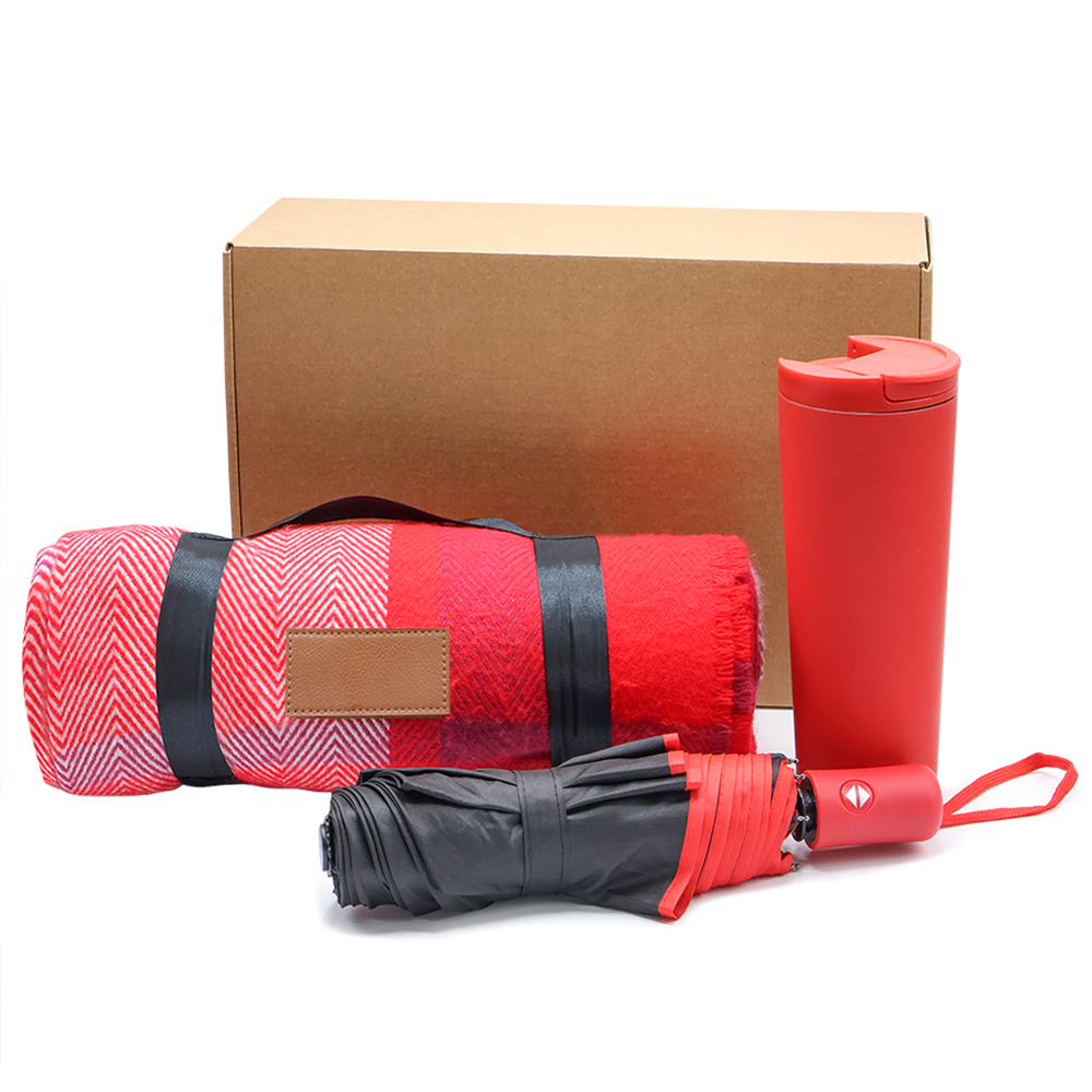 Подарочный набор AUTUMN MOOD, Красный-0