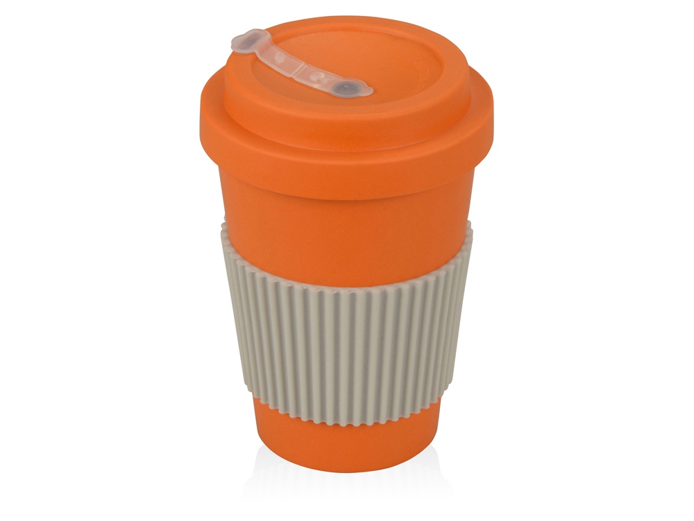 Термокружка Muffin из натуральных волокон, оранжевый-0