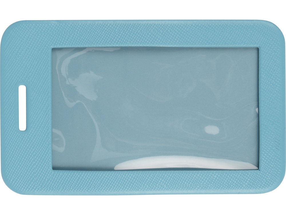 Чехол для пропуска Weekend из ПВХ, голубой-1