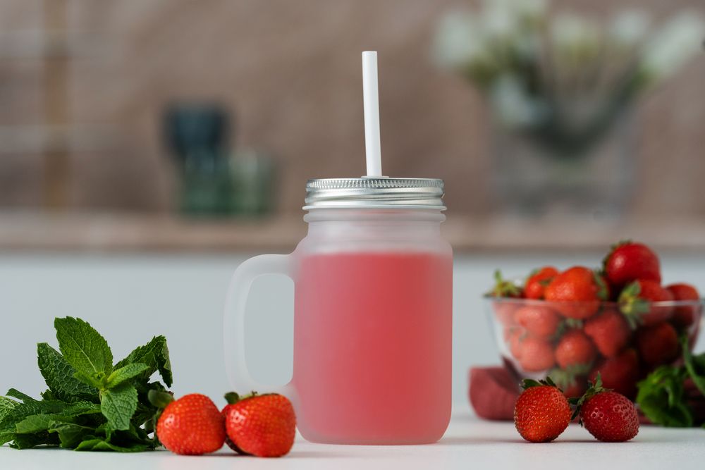 Банка для коктейлей Shake It Baby под сублимацию, матовая-4