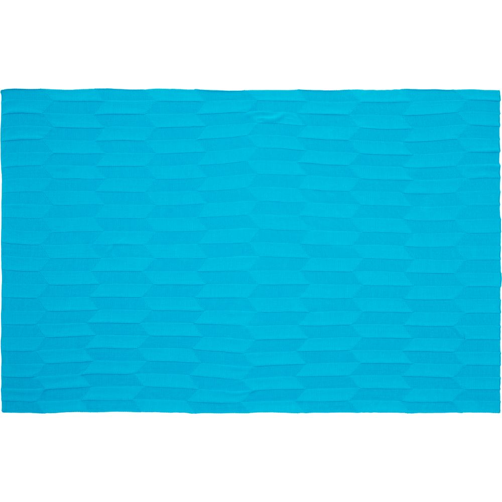 Плед Rombus, бирюзовый-5