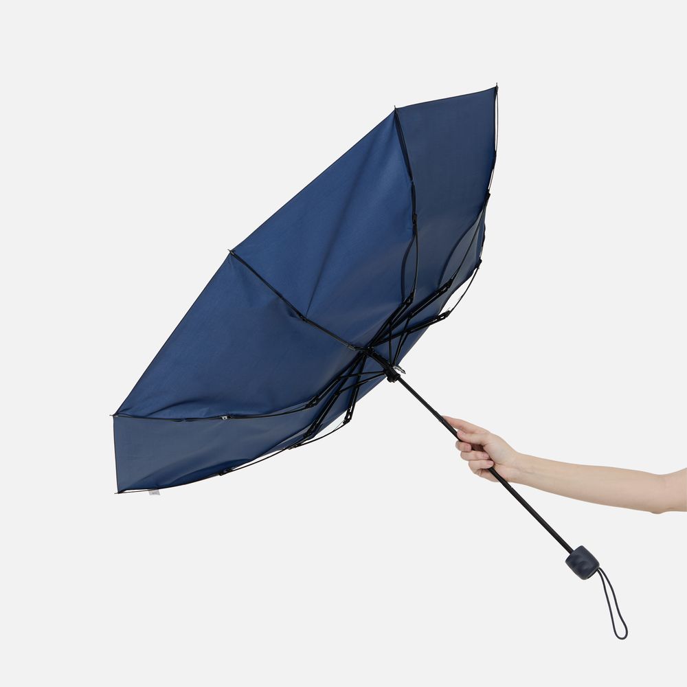 Зонт складной Basic, ver.2, темно-синий-2