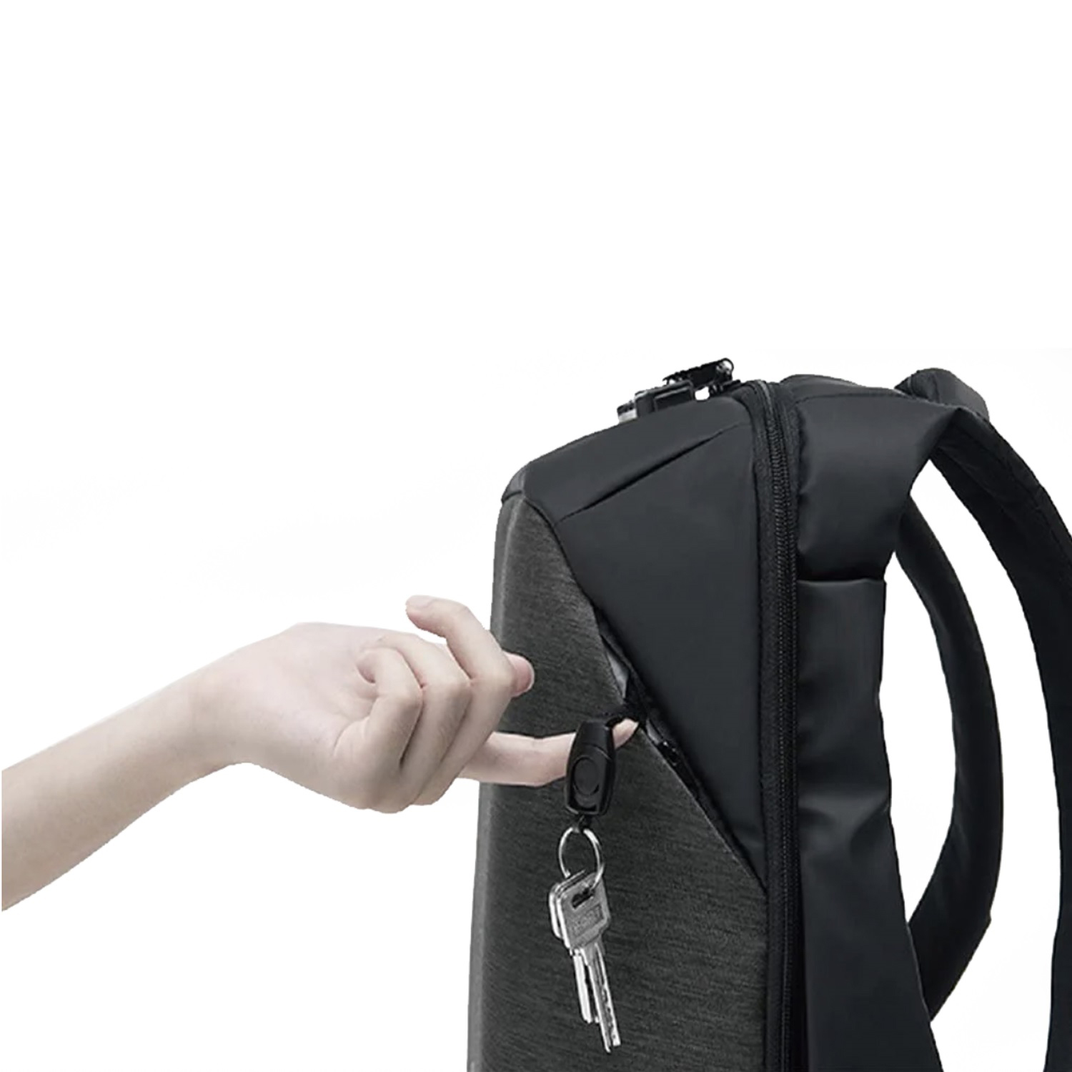 Рюкзак KORIN ClickPack 46х34х16 см, черный/серый-4