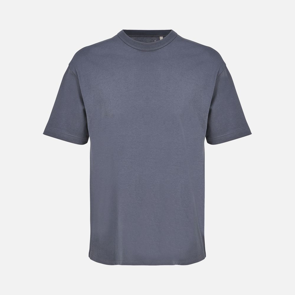 Футболка оверсайз мужская Boxy Men, темно-серая (графит)-1