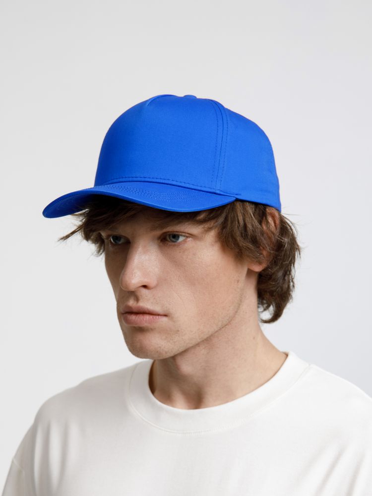 Бейсболка Seguro, ярко-синяя-8