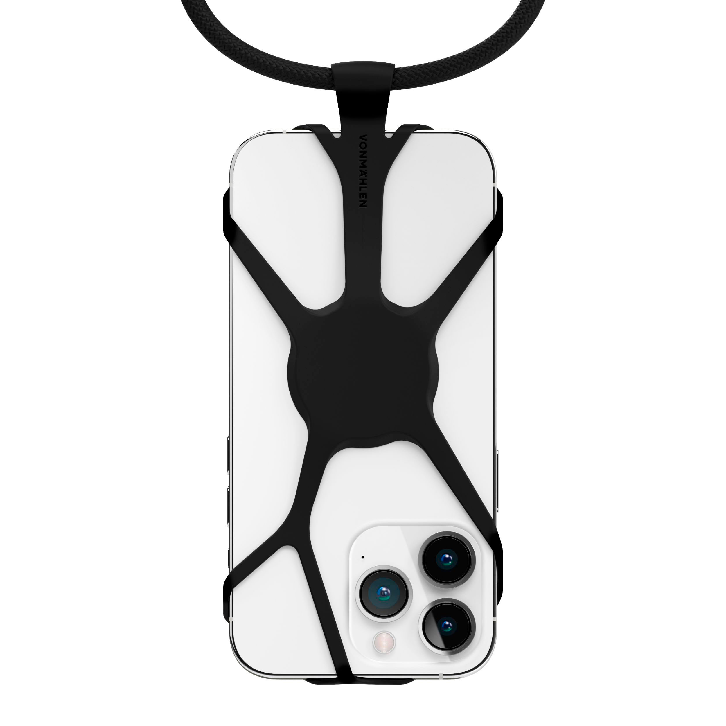 Ремешок-держатель для телефона Infinity, черный-1