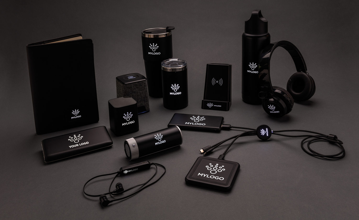 Док-станция Light up для беспроводной зарядки с подставкой для ручек, 5W-8
