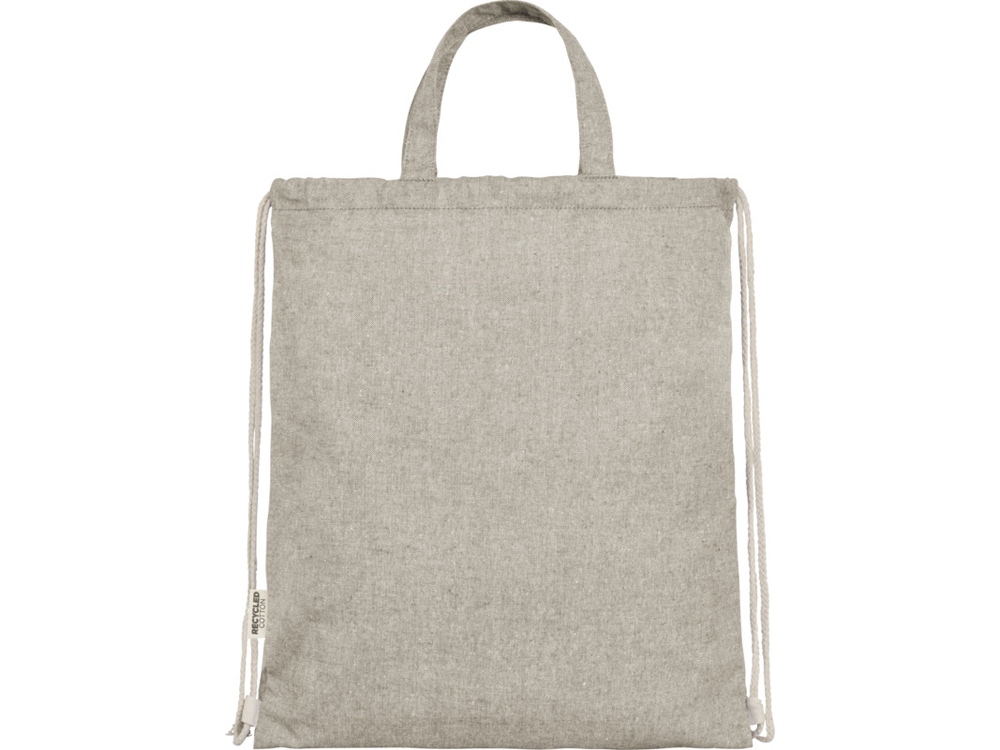 Pheebs 150 г/м² Aware™ рюкзак со шнурком из переработанных материалов - Натуральный-2