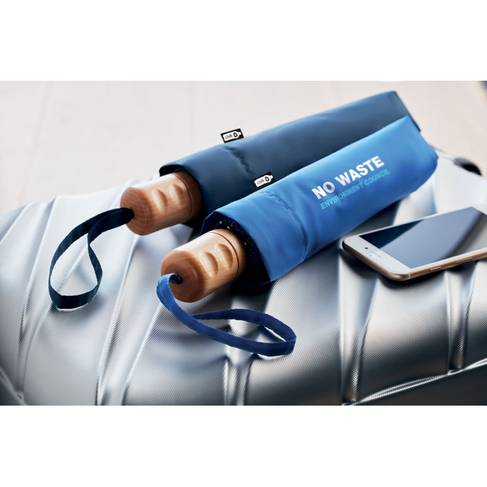 Зонт складной, королевский синий-2