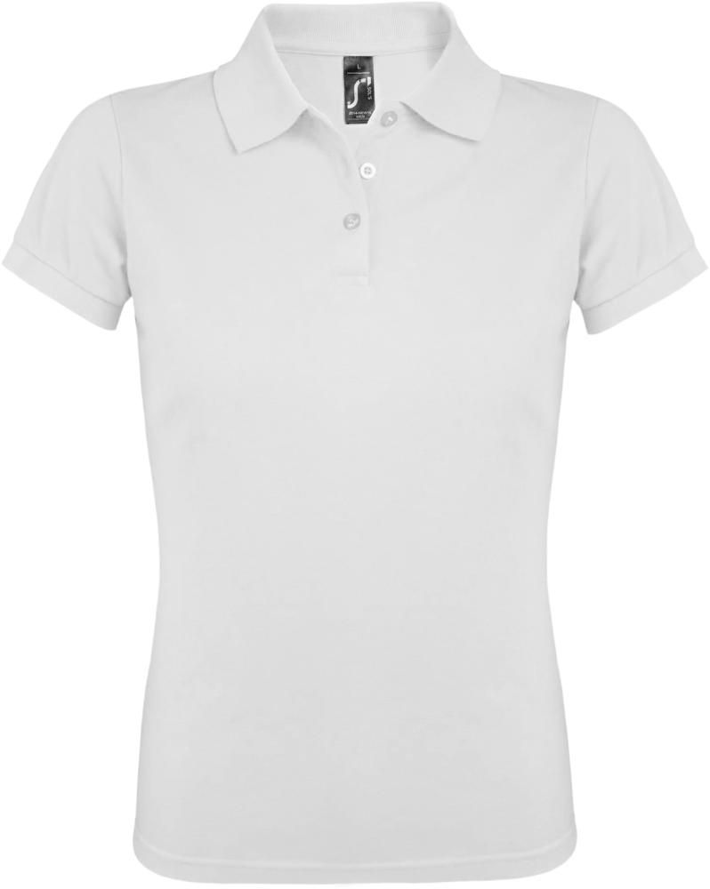 Рубашка поло женская Prime Women 200 белая-0