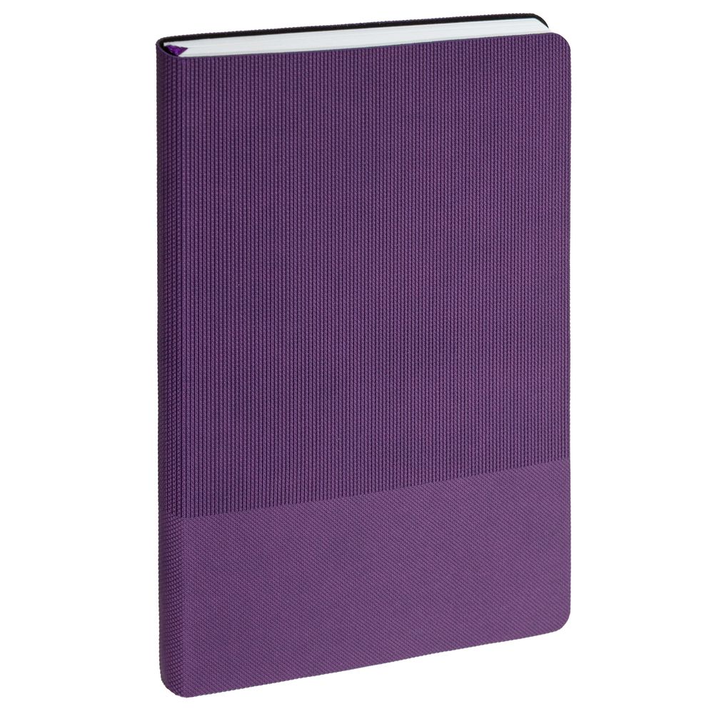 Ежедневник Knit, недатированный, фиолетовый-2