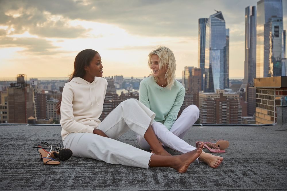 Свитшот женский BNC Inspire (Organic), молочно-белый-6