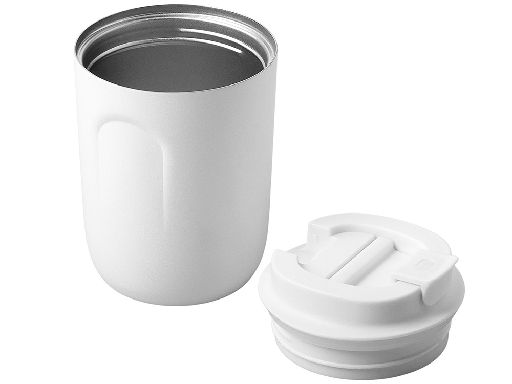 Термокружка Таник из нержавеющей стали с двойными стенками, белый-1