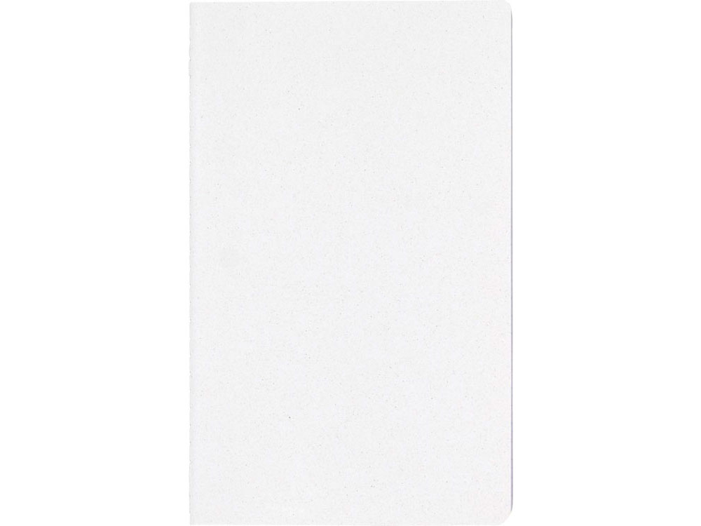 Блокнот Fabia с переплетом, изготовленный из рубленой бумаги, белый-1