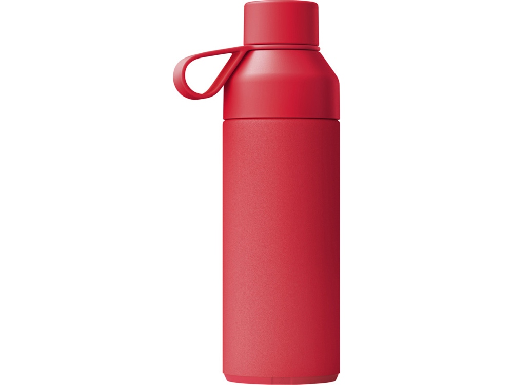 Бутылка для воды Ocean Bottle объемом 500 мл с вакуумной изоляцией, красный-1