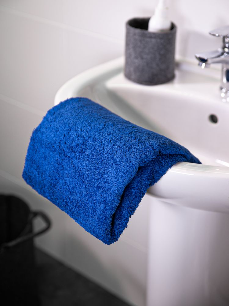 Полотенце Odelle, большое, ярко-синее-3