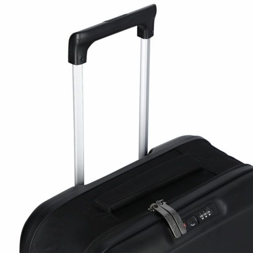 Чемодан складной Rollink FLEX LIGHT 55x40x20 см, 4 колеса, черный-6