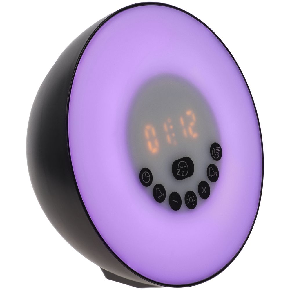 Лампа-колонка dreamTime для пробуждения светом и музыкой, черная-3