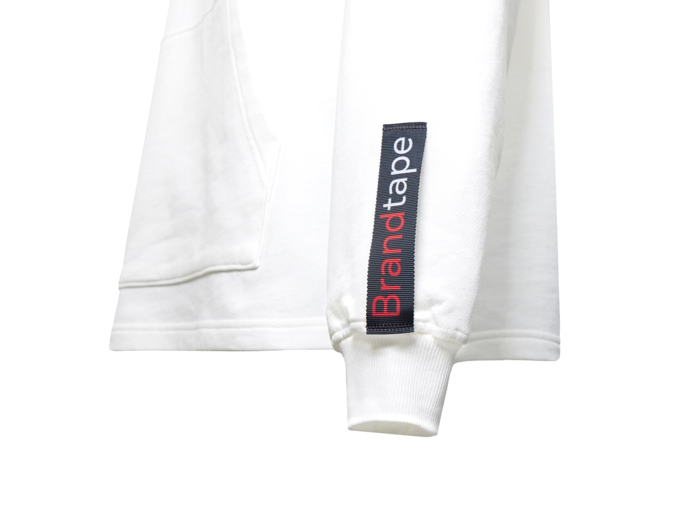 Худи оверсайз Alpha.01 унисекс, молочный, все виды нанесения на текстиле на одной толстовке-4