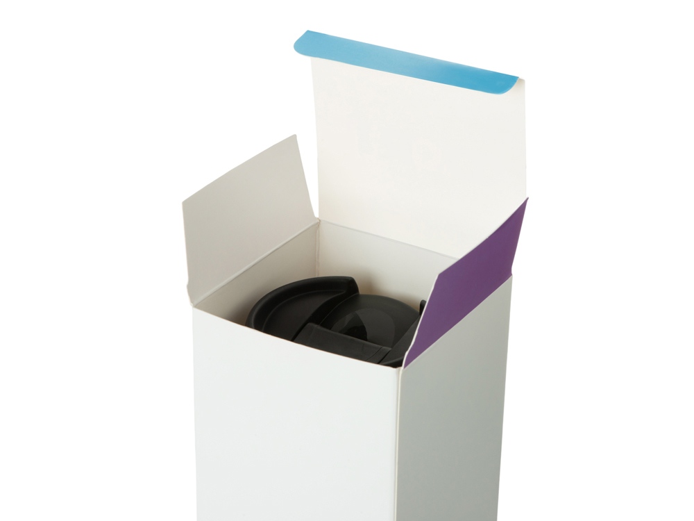 Термокружка Double wall mug C1, soft touch, 350 мл, серый-4