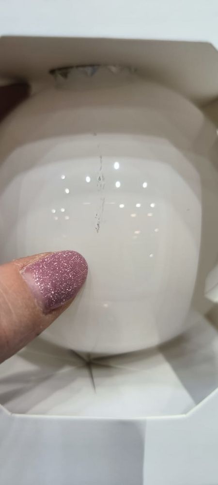 Оформительский шар Finery, 8 см, глянцевый белый-4