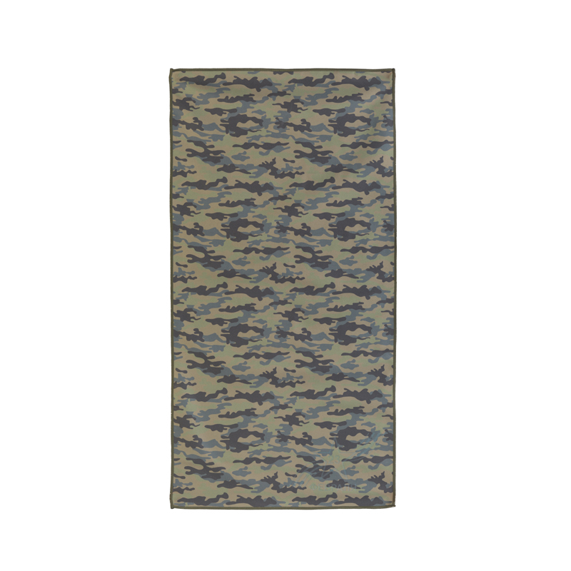 Салфетка из микрофибры спортивная "Камуфляж" c гравировкой "23 февраля"-1