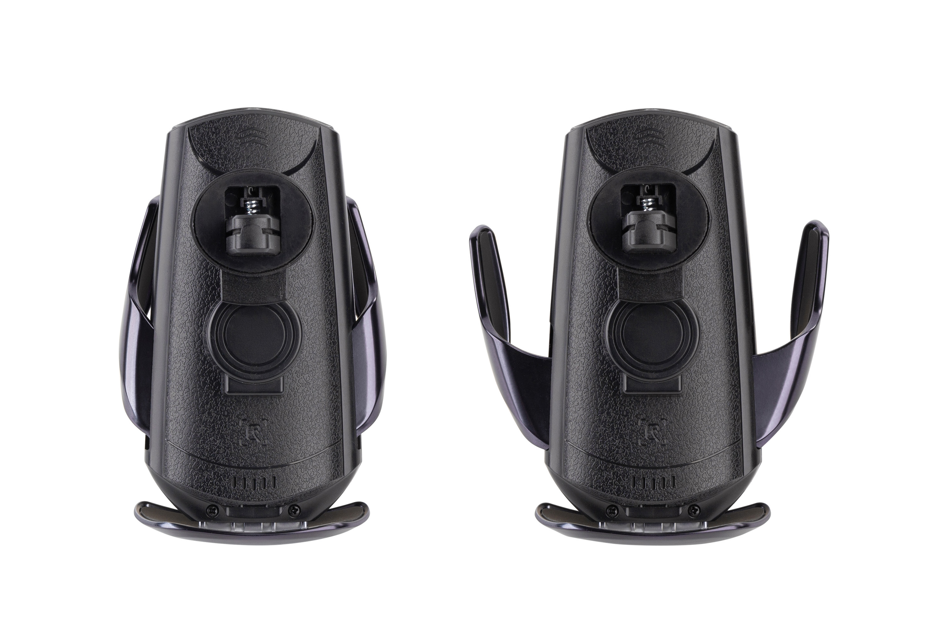 Автомобильное сенсорное беспроводное (15W) зарядное устройство "Titan" с набором переходников для магнитной зарядки, с подсветкой логотипа-6