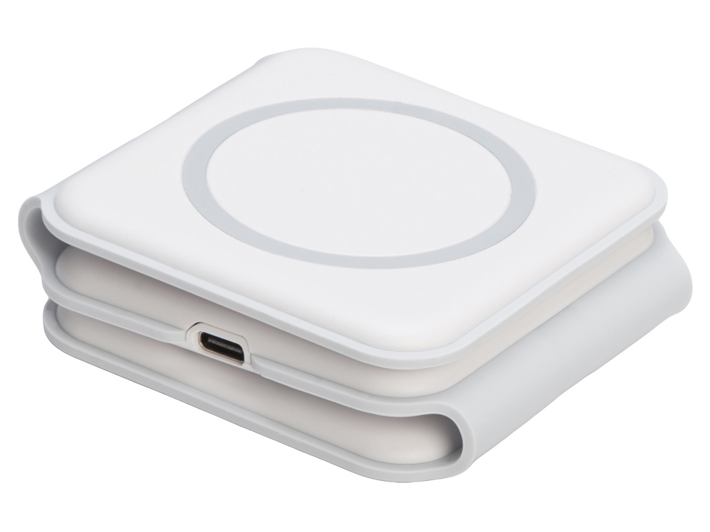 Беспроводное зарядное устройство 3-в-1 Road, 15 Вт, белый-7