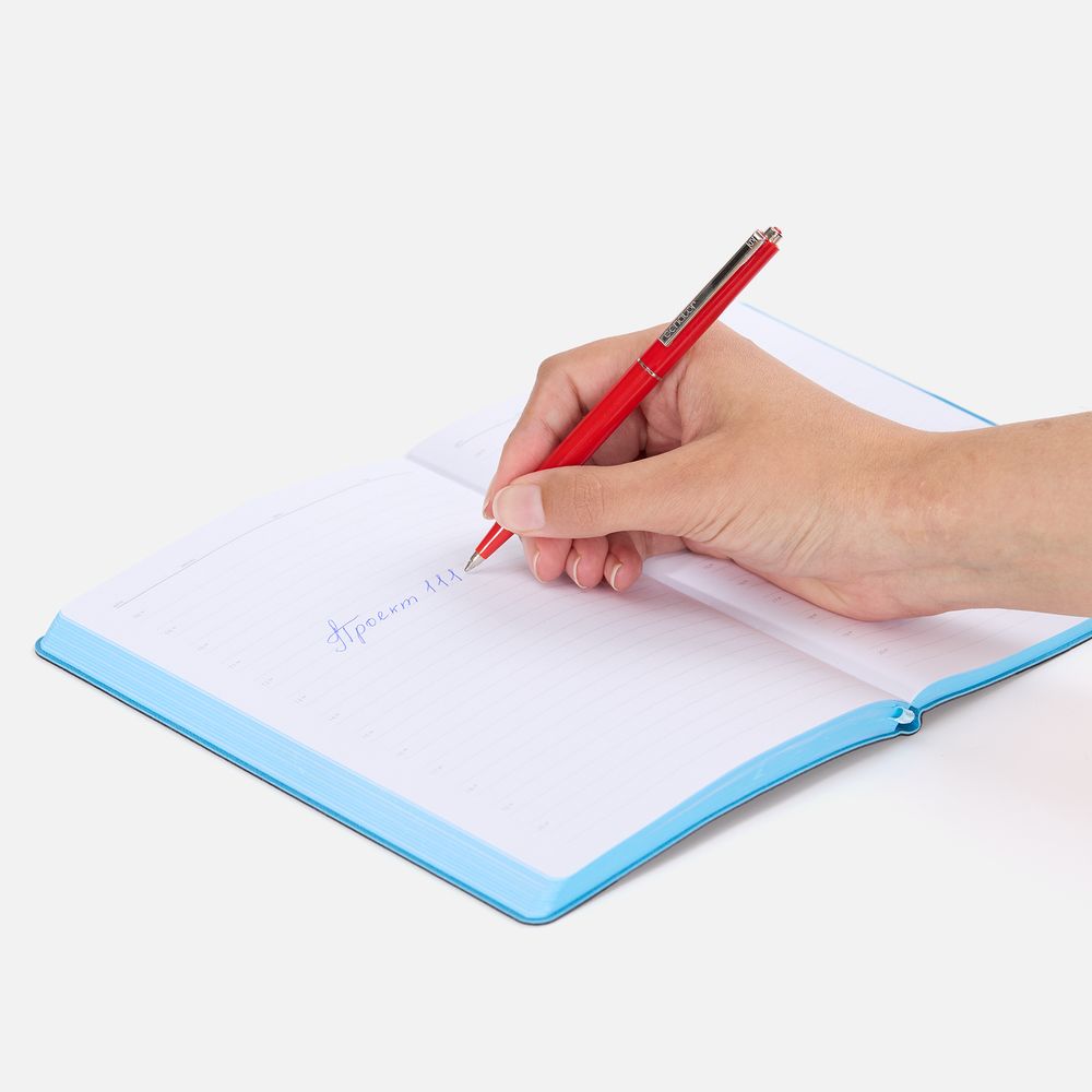 Ручка шариковая Senator Point, ver.2, красная-2