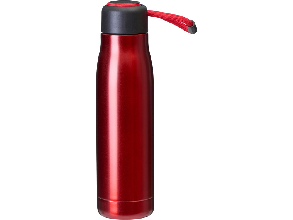 Вакуумный термос Ardent Waterline, 500 мл, тубус, красный-1