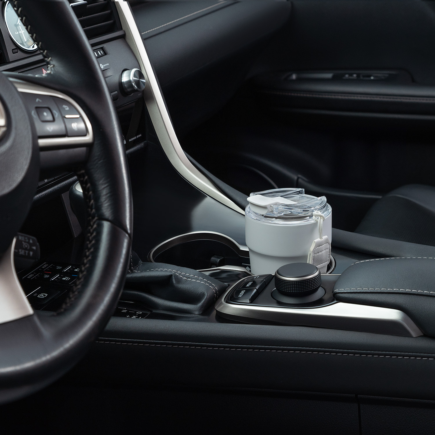 Термокружка вакуумная Монако (Monaco), аква-13