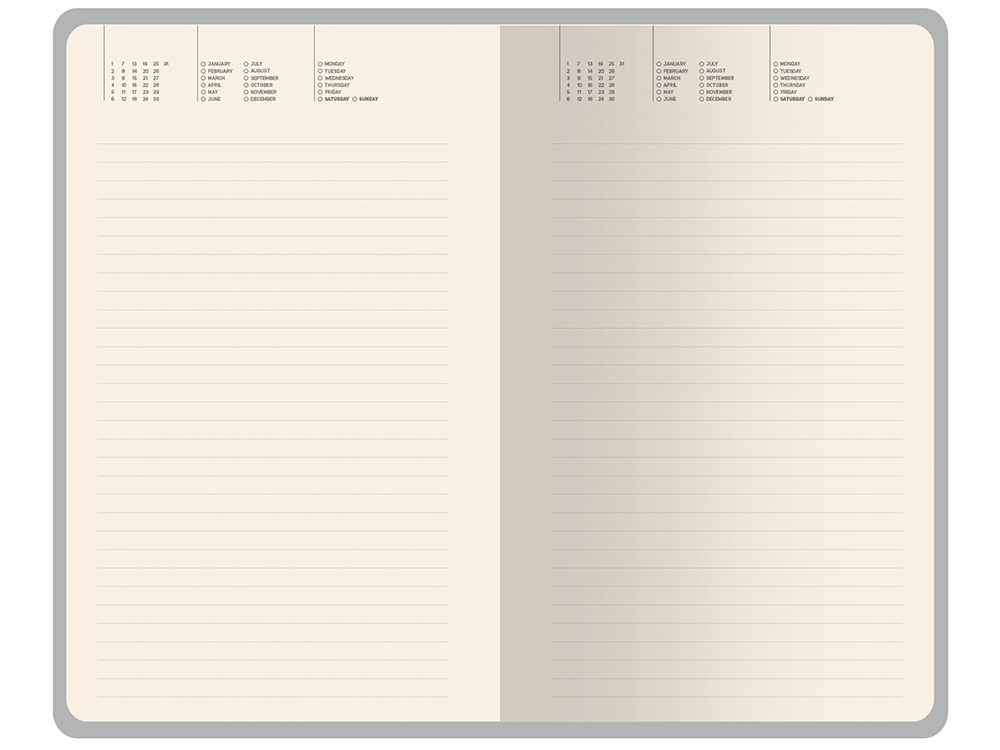 Ежедневник недатированный А5 Zefir с нашивкой, сиреневый-7