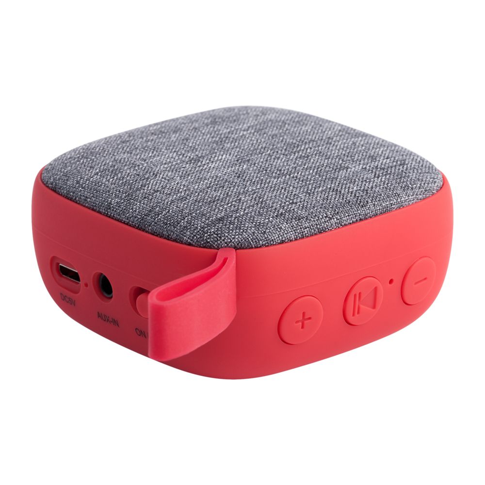 Беспроводная колонка Chubby, красная-1