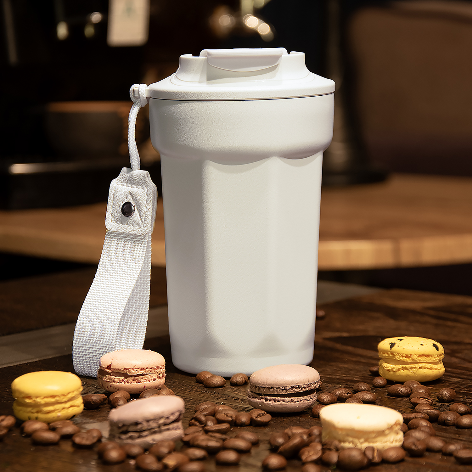 Термостакан TEDGE (белый)-8