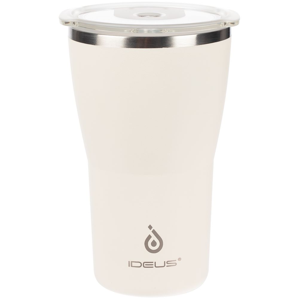 Термостакан Sapporo, белый (молочный)-2