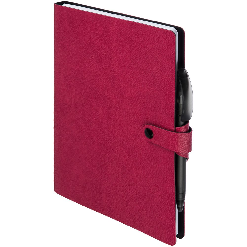 Ежедневник Strep Front на заказ, недатированный, малиновый-3