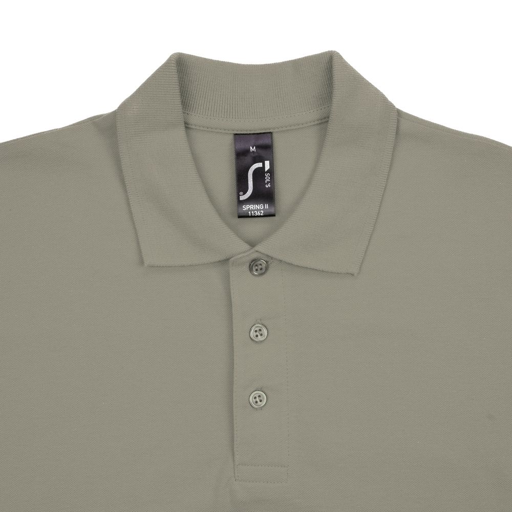 Рубашка поло мужская Spring 210, хаки-3