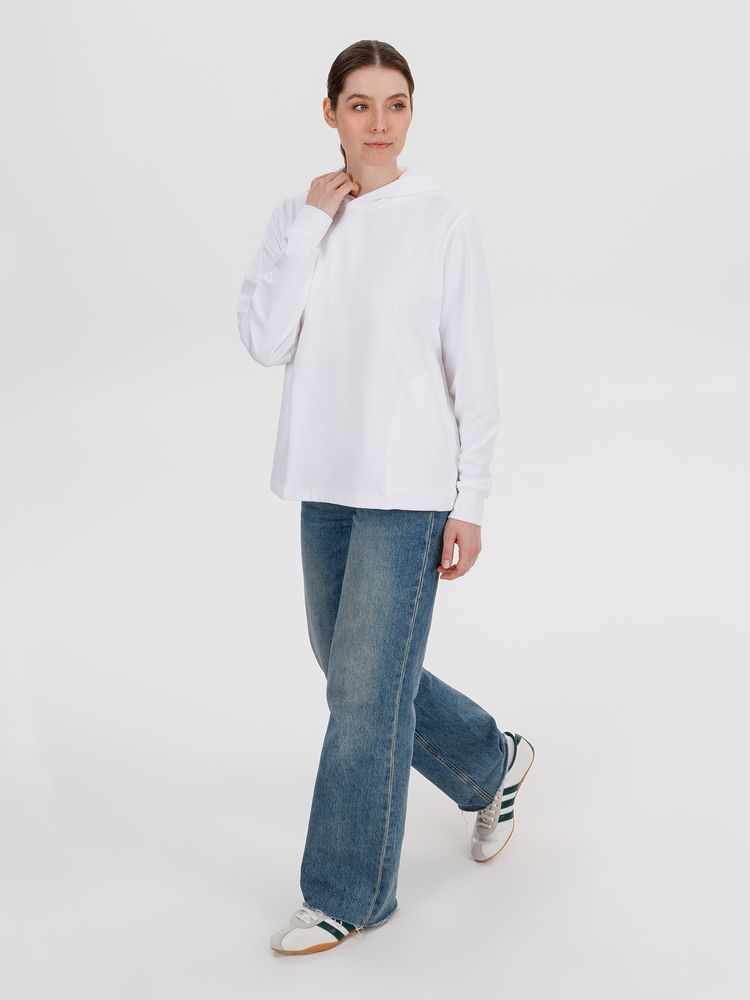 Худи унисекс Morfiss, белое-5