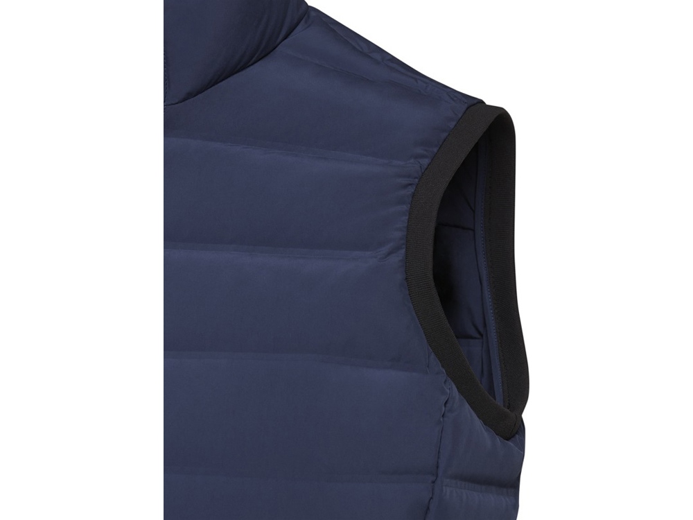 Caltha женский утепленный пуховый жилет, темно-синий-3