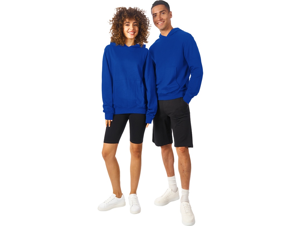 Худи Warsaw, футер 220гр, кл синий-5