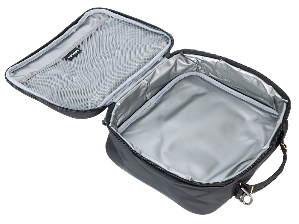 Термосумка для ланча TORBER, чёрный, полиэстер, 23 х 9 х 27 см-6