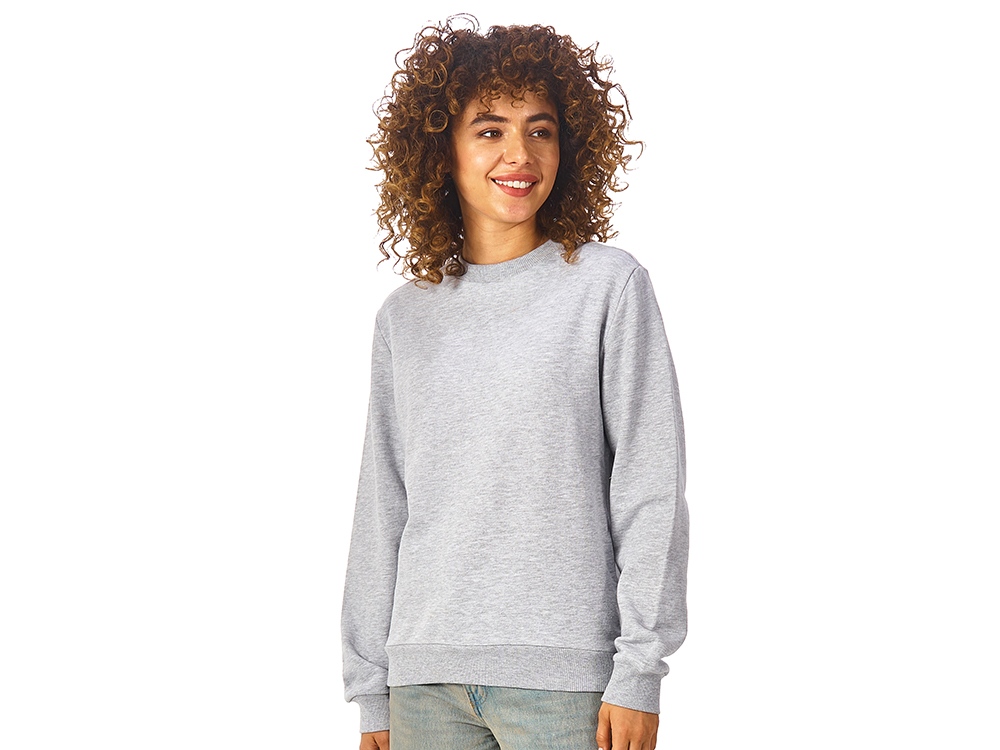 Свитшот Monaco унисекс, серый меланж-2